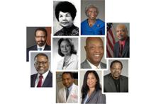 Collage of people for Black History Month